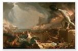 O Curso do Império (Destruição) de Thomas Cole em póster, tela e muito ...