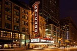 chicago, Usa, Theater, Illuminated, City, Night Wallpapers HD / Desktop ...