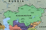 Almaty Kazakhstan map - Map of almaty Kazakhstan (Central Asia - Asia)