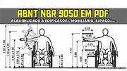 Norma ABNT NBR 9050 em PDF - Acessibilidade a edificações!