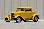 1932, Ford, 3window, Coupe, Streetrod, Hotrod, Street, Rod, Hot, Yellow ...