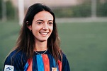 Aitana Bonmatí, FC Barcelona midfielder and UNHCR supporter, visits a ...