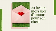 20 beaux messages d'amour pour son chéri - Parler d'Amour