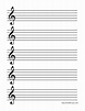 Free Printable Music Sheet Paper - Get What You Need For Free