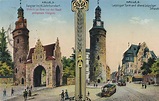 File:Halle (Saale), Sachsen-Anhalt - Galgtor im 14. Jahrhundert ...