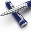 Wordsworth & Black Gel Rollerball Pen [Blue Chrome], Journaling, Note ...