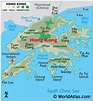 Hong Kong Map / Geography of Hong Kong / Map of Hong Kong - Worldatlas.com