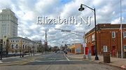 Driving by downtown Elizabeth, Union Square, and Elizabethport - YouTube
