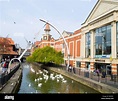 The Waterside Shopping Centre, located on the River Witham in Lincoln ...