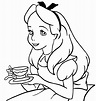 Personaggi Alice Nel Paese Delle Meraviglie Disney Disegni Da Colorare ...