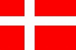 Danish red flag with white cross free image download
