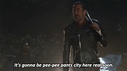 Negan The Walking Dead GIF - Negan The Walking Dead Pee Pee Pants City ...