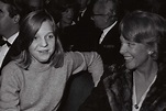 Avec sa fille Tonie Marshall en 1964