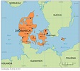 Blog de Geografia: Mapa da Dinamarca