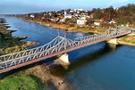 Krosno Odrzańskie: zobacz zabytkowy żelazny most, kościoły - z lotu ...