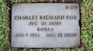 Charles Richard Fox (1934-2003) - Mémorial Find a Grave