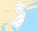 New Jersey County Map - MapSof.net