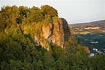 Der Gerolsteiner Felsenpfad ist ein Wanderweg in der Eifel rund um ...