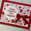 Create a Fast Valentine Card using Meant To Be Stamp and Stitched ...