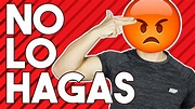 QUIETO. NO LO HAGAS. - YouTube