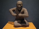 No Dinosaurs! : Photographs of Olmec sculptures, large and small