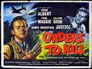 ORDERS TO KILL | Rare Film Posters