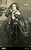 Portrait of writer Marie Laetitia Rattazzi Wyse-Bonaparte, France 1867 ...