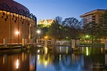Texas State University at Night - San Marcos Photos