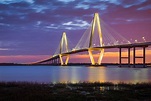 Charleston SC Arthur Ravenel Jr Bridge Photograph by Dave Allen - Pixels