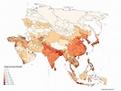 Population Density of Asia : r/MapPorn