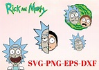 Rick y Morty Svg Rick y Morty Png Rick Clipart Silueta | Etsy