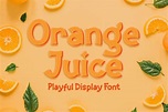 Orange Juice - Display Font | Fontsera