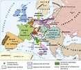 Actividades sobre un mapa acerca de LA EUROPA DEL CONGRESO DE VIENA