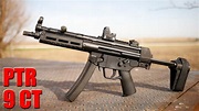 PTR 9 CT : The American Made MP5 First Shots - YouTube