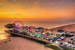 Santa Monica: Küstenstadt mit Sandstrand bei Los Angeles