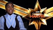 Lashana Lynch Interview: Captain Marvel - YouTube