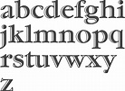 MyFonts: Digital typefaces based on Jannon