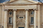 Facultad De Derecho De La Universidad De París Imagen de archivo ...