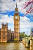 Big Ben in London at spring — Stock Photo © sborisov #145543907
