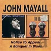 Notice To Appear / A Banquet In Blues: John Mayall: Amazon.es: CDs y ...