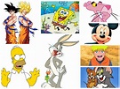 Los dibujos animados más famosos de la Tv.