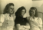 Three German women stand together, Germany, 1945 | The Digital ...