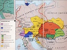 (1849-1868) The Habsburg Empire | Historical maps, Europe map, Empire