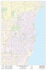 Racine Map, Wisconsin