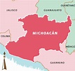 Michoacan : Ubicacion geografica