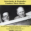 Album Stravinsky & Prokofiev Conduct Their Works de Igor Stravinsky ...