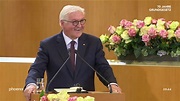 Rede von Bundespräsident Steinmeier zum 70. Jahrestag des Grundgesetzes ...