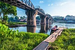 Puente sobre el río Kwai, visitas cerca de Bangkok, Segunda Guerra ...