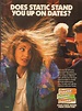 1992 Print ad for Bounce Stops Static before Static Stops you Funny ...