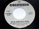 45 RPM Dave Edmunds From Small Things Run Rudolph Run Columbia Record ...